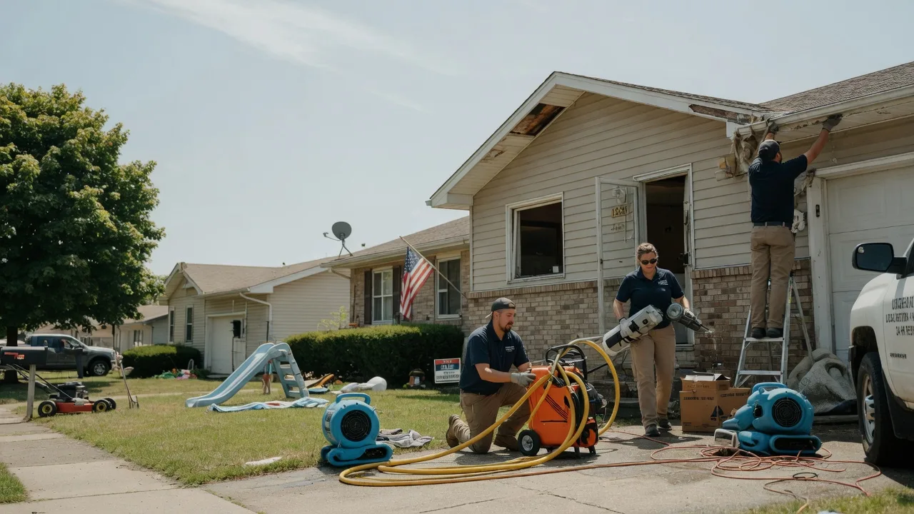 Water Damage Restoration in Lewistown, IL near me